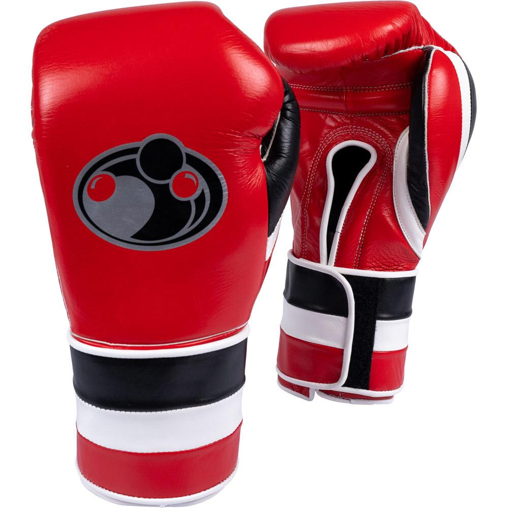 Grant Red Velcro Boxing Gloves